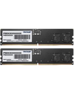 Модуль памяти DDR5 32GB 2 16GB PSD532G4800K Signature PC5 38400 4800MHz CL40 1 1V RTL Patriot memory