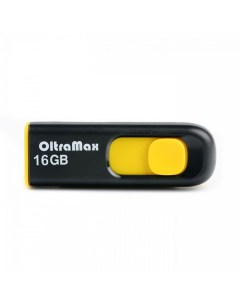 Накопитель USB 2 0 16GB OM 16GB 250 Yellow 250 жёлтый Oltramax