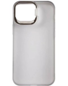 Чехол US BH780 УТ000028085 пластиковый с подставкой для iPhone 13 mini с силиконовым краем белый IP1 Usams