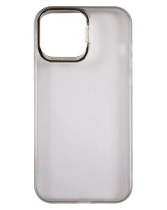 Чехол US BH783 УТ000028091 пластиковый с подставкой для iPhone 13 Pro Max с силиконовым краем белый  Usams