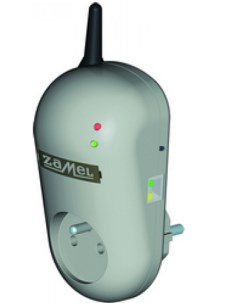 Приемник GRG 01 дистанционный выключатель GSM розеточный Zamel