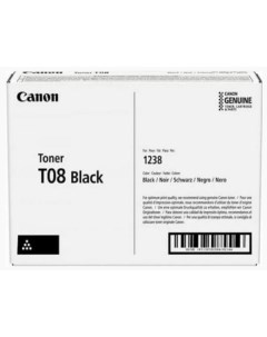 Тонер Toner 08 black 3010C006 черный для i SENSYS X 1238i 1238iF 1238P 1238Pr 11000 стр Canon