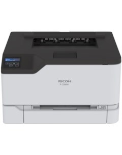 Принтер цветной P C200W 408434 A4 24стр мин 512Мб GigaLAN WiFi кассета 250л старт картр 750 500стр Ricoh