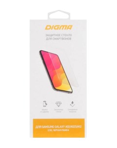 Защитное стекло DGG2SAA02A для Samsung Galaxy A02 A02s A12 A03s 2 5D черное 1527978 Digma