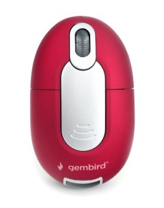 Мышь Wireless MUSW 605 2 4ГГц 1200DPI 3кн красная Gembird