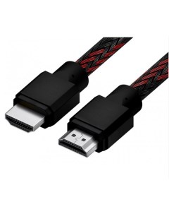 Кабель интерфейсный HDMI HDMI R90016 1 5m BICOLOR черно красный нейлон Ultra HD 4K 60 fps 60Hz 5K 30 4ph
