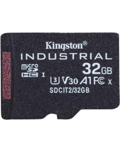 Карта памяти 32GB SDCIT2 32GBSP Industrial microSDHC без адаптера Kingston