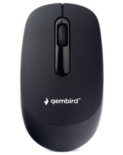 Мышь Wireless MUSW 365 черн 2 4ГГц soft touch 3кн 1000DPI Gembird