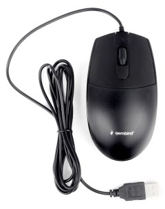Мышь MOP 420 USB черный 2кн колесо кнопка 1000 DPI кабель 1 8м Gembird