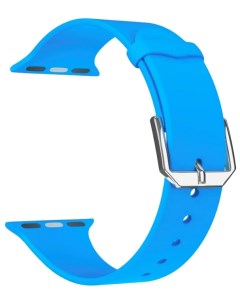 Ремешок на руку ALCOR DS APS08C 44 BL силиконовый для Apple Watch 42 44 mm blue Lyambda