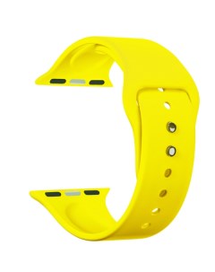Ремешок на руку ALTAIR DS APS08 40 YL силиконовый для Apple Watch 38 40 mm yellow Lyambda