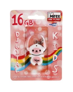 Накопитель USB 2 0 16GB SHEEP 13600 KIDSHP16 USB 16GB SHEEP pink ecopack Mirex