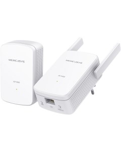 Роутер AV1000 Powerline kit with 300Mbps Wi Fi plug and play up to 300 meters over an existing elect Mercusys