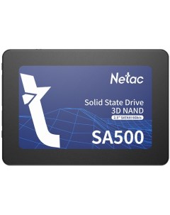Накопитель SSD 2 5 NT01SA500 240 S3X SA500 240GB SATA 6Gb s TLC 3D NAND 520 450MB s Netac