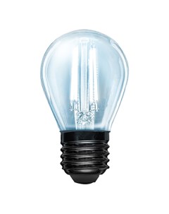 Лампа 604 124 филаментная шарик GL45 7 5 Вт 600 Лм 4000K E27 прозрачная колба Rexant