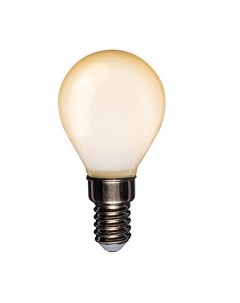 Лампа 604 133 филаментная шарик GL45 9 5 Вт 915 Лм 2700K E14 матовая колба Rexant