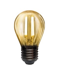 Лампа 604 138 филаментная шарик GL45 9 5 Вт 950 Лм 2400K E27 золотистая колба Rexant