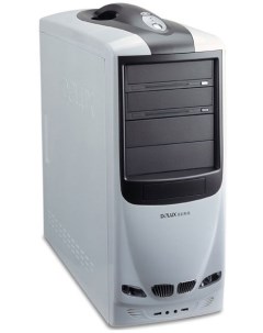 Корпус ATX MG760 черный с белым БП 450W 2хUSB2 0 Audio Delux