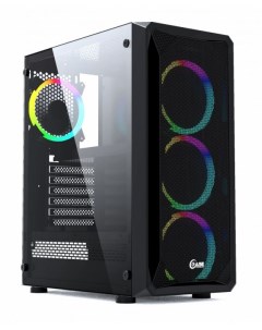 Корпус ATX Mistral Z4 Mesh RGB CMIZB R4 чёрный без БП с окном USB 3 0 2 USB 2 0 audio Powercase