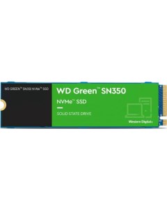 Накопитель SSD M 2 2280 WDS240G2G0C WD Green SN350 240GB PCI E Gen 3 x4 TLC 2400 900MB s IOPS 160K 1 Western digital