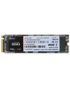 Накопитель SSD M 2 2280 NT01N930E 512G E4X N930E Pro 512GB PCIe Gen3 4 NVMe 3D TLC 2130 1720MB s Netac