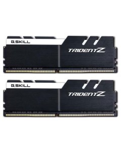 Модуль памяти DDR4 32GB 2 16GB F4 3200C16D 32GTZKW Trident Z PC4 25600 3200MHz CL16 XMP 1 35V Black  G.skill
