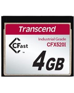 Промышленная карта памяти CFast 4GB TS4GCFX520I SLC Transcend
