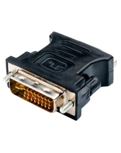 Переходник AT1209 DVI VGA 24 pin черный Atcom