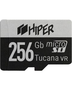 Карта памяти 256GB Tucana VR HI MSD256GU3V30 microSDXC UHS 1 U3 Hiper
