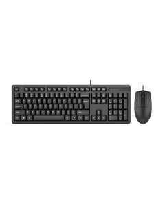 Клавиатура и мышь KK 3330 USB BLACK клав черная мышь черная USB 1530249 A4tech