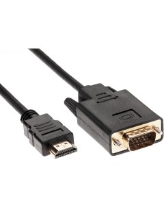 Кабель интерфейсный HDMI VGA CG596 1 8M M M 1 8м Vcom