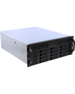 Корпус серверный 4U ES416S SATA3 B 0 16 SATA3 SAS 6Gb hotswap HDD черный без блока питания глубина 5 Procase