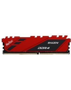 Модуль памяти DDR4 8GB NTSDD4P36SP 08R Shadow PC4 28800 3600MHz CL18 радиатор red 1 35V Netac