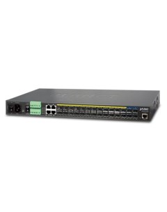 Коммутатор управляемый MGSW 28240F L2 L4 24x100 1000Base X SFP plus 4x10G SFP Metro Ethernet AC DC P Planet