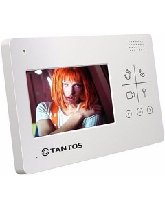 Видеодомофон LILU lux цветной TFT LCD 4 3 480x272 PAL NTSC hands free возможности подключения 4 мони Tantos