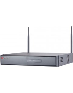 Видеорегистратор DS N308W B 8 ми канальный WiFi 2 4ГГц видеовход 8 IP 4Мп видеовыход VGA и HDMI до 4 Hiwatch