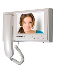 Видеодомофон LOKI с 7 дисплеем управление кнопками на консоли Tantos