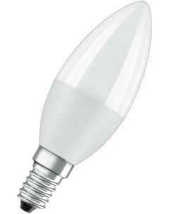 Лампа светодиодная 4058075579125 LED Value LVCLB75 10SW 830 свеча матовая 3000К E14 800лм 230В 10х1  Ledvance