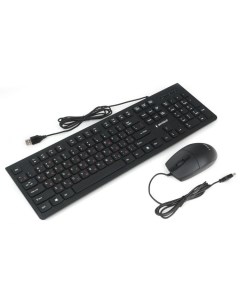 Клавиатура и мышь KBS 9050 черные 104кл 3кн кабель 1 5м Gembird
