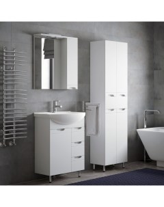 Мебель для ванной Лея 65 Z3 напольная белая Corozo