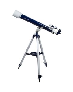 Телескоп Junior 60 700 AZ1 рефрактор d60 fl700мм 120x серый синий Bresser