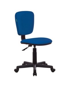 Кресло Ch 204NX на колесиках ткань синий Бюрократ
