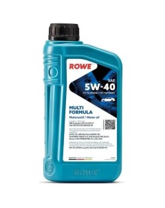 Моторное масло Hightec Multi Formula 5W 40 1л синтетическое Rowe
