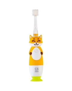 Электрическая зубная щетка Kids CS 360 насадки для щётки 1шт цвет оранжевый и белый Cs medica