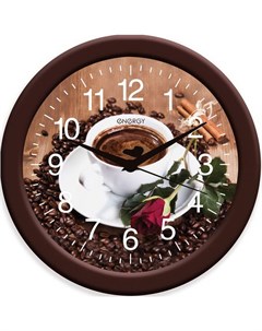 Часы настенные EC 101 кофе Energy