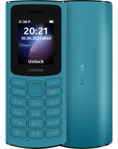 Телефон 105 DS Cyan TA 1557 Nokia