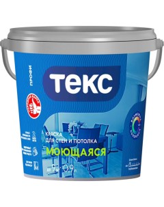 Моющаяся вододисперсионная краска Текс