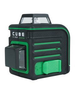 Построитель лазерных плоскостей Cube 3 360 GREEN Professional Edition А00573 Ada