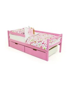 Детская кровать тахта Svogen лаванда Розовый Бельмарко