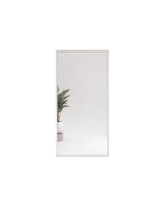 Зеркало настенное напольное большое Halfeo XL Белый Genglass